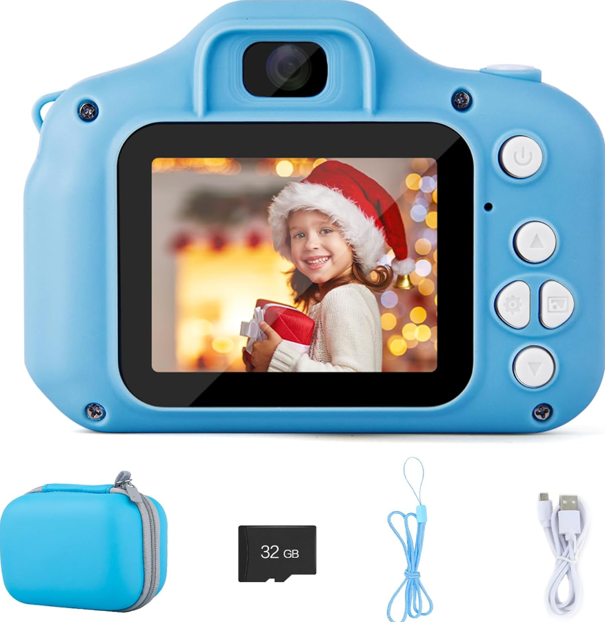 Câmera de foto e vídeo para crianças - PictoPix™ + maleta de transporte