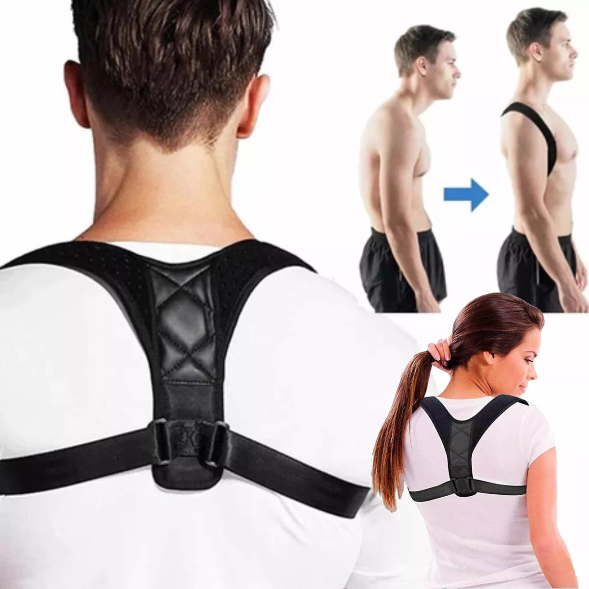 Corretor de postura das costas - AlignBack™