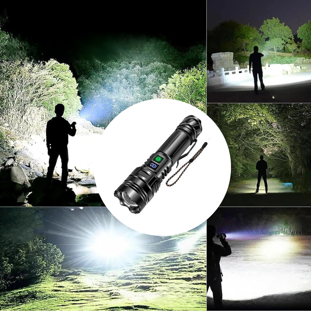 Lanterna com zoom variável - FlexLight